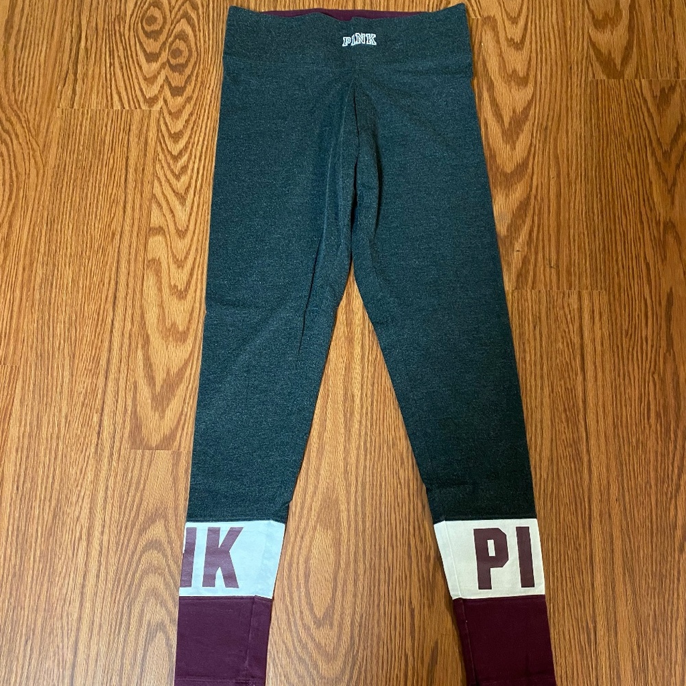 Gray PINK leggings